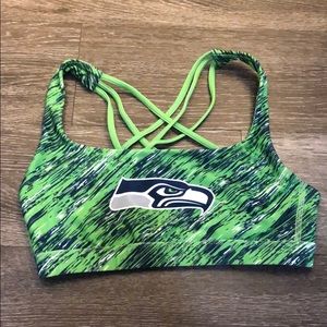 Seahawks sports bra 💙 💚